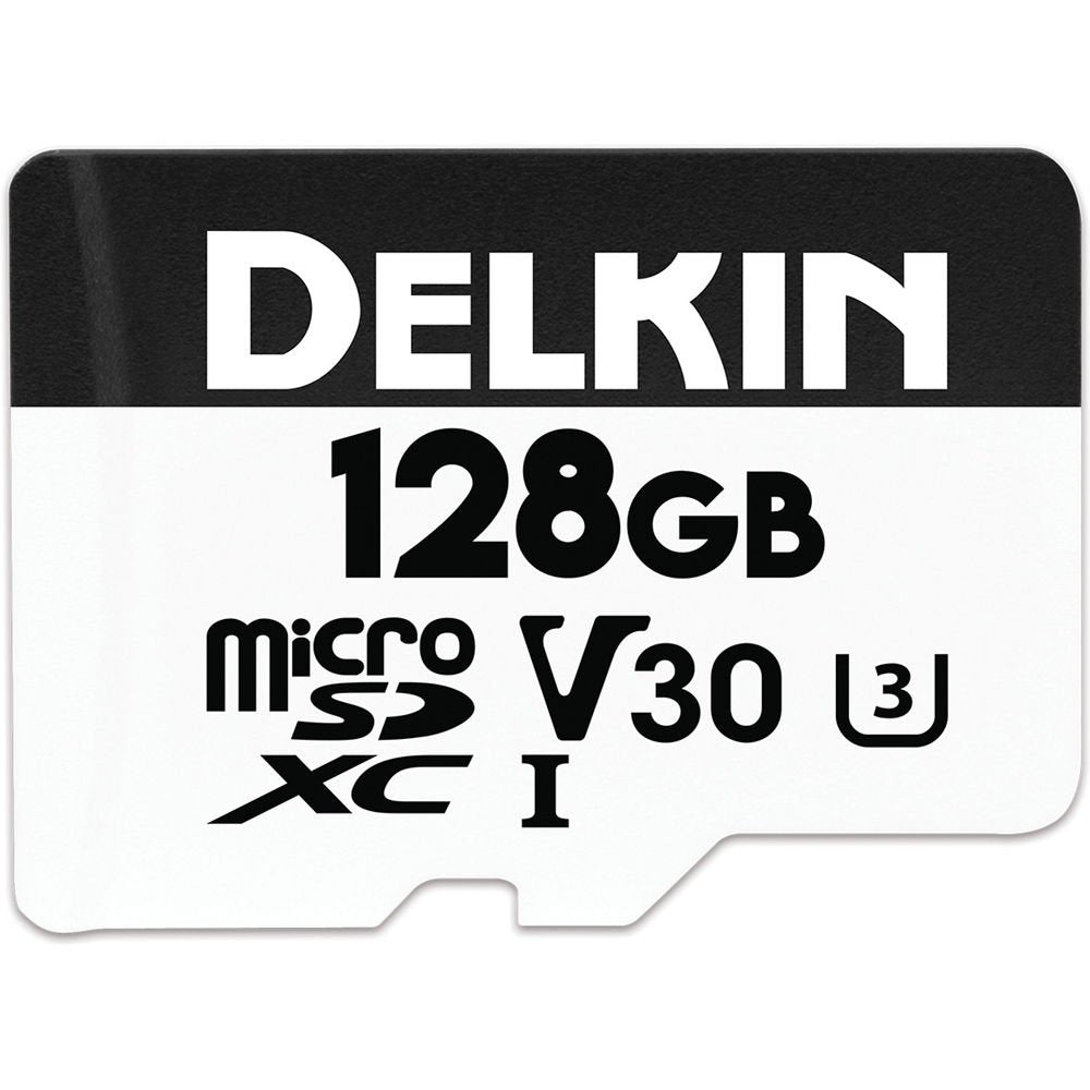 Delkin Devices 128GB Advantage UHS-I microSDXC Memory Card with SD Adapter - cambuy-lives Delkin Devices 128GB Advantage UHS-I microSDXC Memory Card with SD Adapter - cambuy-lives